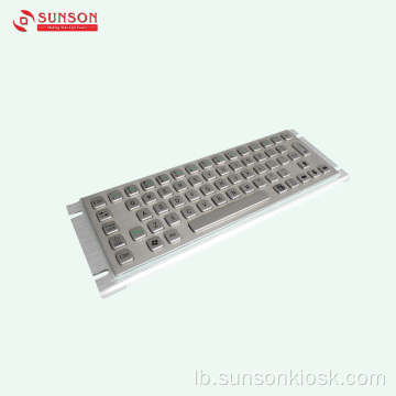 IP65 Metal Keyboard fir Informatiounskiosk